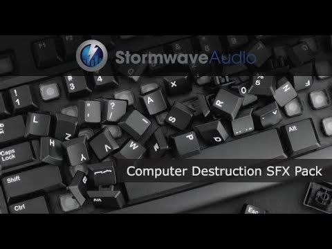 Computer Destruction SFX Pack (Royalty-Free Sound Effects)