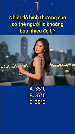What is the normal body temperature of a human being in degrees Celsius?