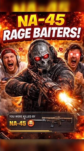 Rage-Baiting Players with NA-45 😈 | CODM Shorts #gaming #gamer #callofduty #cod #codm