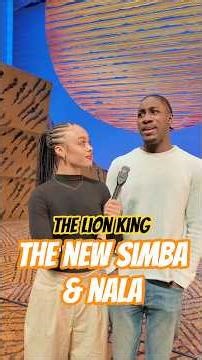 meet the new Simba & Nala #musicaltheatre #westend #theatre #disney #lionking #londontheatre