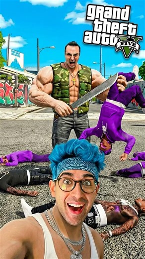 TEKNOYD e TUBERANZA UMILIANO la GANG dei VIOLA su GTA 5 #gta5 #gtarp
