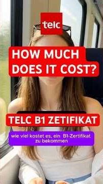 how much does it cost telc b1 pruefung