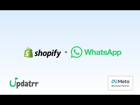 Updatrr - Shopify WhatsApp Integration | Abandoned Cart | COD Confirmation | WhatsApp Marketing