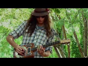 ROOSTER BLUES | Justin Johnson 7-15-12 | busking street performer