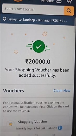 🤑 Free Amazon gift card app #YouTubeshorts #trending #gift #giftcard #videoviral