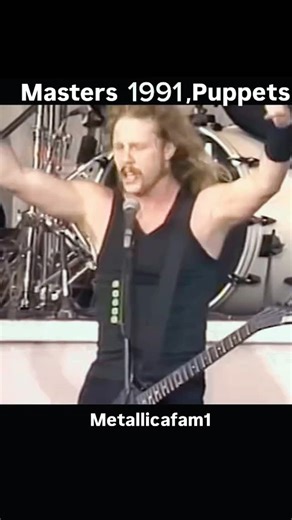 Metallicafamily on Instagram: "master of puppets ,1991 with jason newsted... Metallica in fire... #metallicafamily #metallica #metallicafans #metallicaforever #metallicafan #metallicadaily #metallicafanpage #metallicacollection #metallicashirt #metallicafan #metalthrash #foryou #explorepage #contentcreator #rawvideo #fypppppp #foryou #jameshetfield #thrashmetal #masteofpuppets"