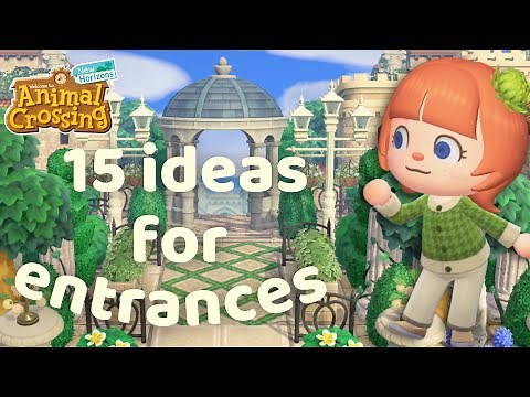 How to Design Your Island Entrance in ACNH!! // 15 Ideas