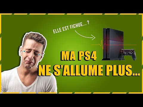 [ BUG PS4 ] : MA PS4 NE S'ALLUME PLUS !