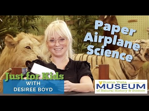 Just for Kids STEM Activities: Paper Airplane Science