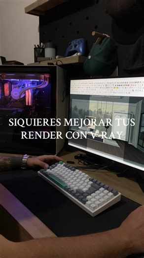 Estas son algunas de las configuraciones que normalmente uso para renderizar en V-ray. #vray #quedatequeteenseño #sketchup #alvrzstudio #arquitectura #diseñodeinteriores #3d #viral