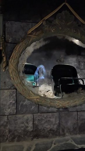 Phantom Manor Ghost Bride #disneylandparis #ghost #bride #disney #shorts