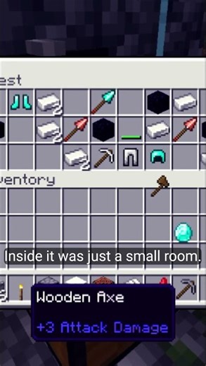 I Found Random Structur In Minecraft...#shorts#minecraftshorts