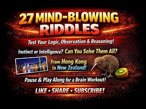 27 Mind-Blowing Riddles That Will Test Your Brain 🧠 | Can You Solve Them All?