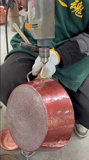 From Fire to Art! 🪔 Watch How Copper Transforms Into a Masterpiece 🔥✨ #Shorts"