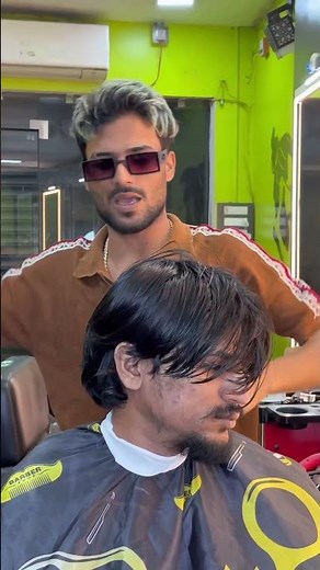 🔥 WOLF CUT TRANSFORMATION ✂️ | Trendy Haircut 2025 ✨ #shorts #haircut