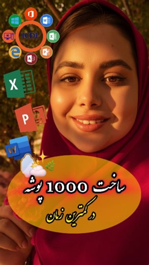 ‎فاطمه انصاری|آموزش کامپیوتر | محلات‎ on Instagram‎: "|کپشن رو حتما بخون❌| . خیلی ساده هزارتا پوشه با اکسل درست کن😎 ✅ کافیه تو اکسل جلوی هر نام کد پایین رو وارد کنی و بعد ctrl + e رو بزنی که عمل فلش فیل انجام بشه MD "نام و نام خانوادگی" 👈🏻 در انتها تو notepad کپی کن ❌اگه دیدی نام فایل ها درست نمایش داده نشده به ادرس زیر برید ،تنظیمات رو انجام بدید و یک بار سیستم رو ریستارت کنید درست میشه: Control panel > region> administrative > change system locale تیک beta رو بزنید و درنهایت ریستارت کنید👌�