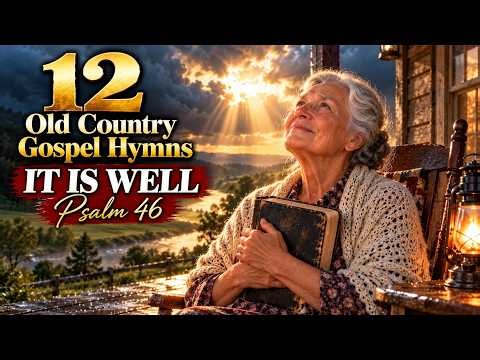 12 Old Country Gospel Hymns | It Is Well With My Soul – Psalm 46 Peace in Hard Times