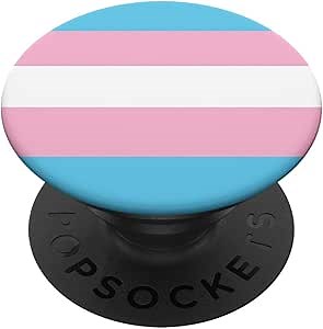 Queer Transsexual Trans Pride Transgender PopSockets PopGrip: Swappable Grip for Phones & Tablets