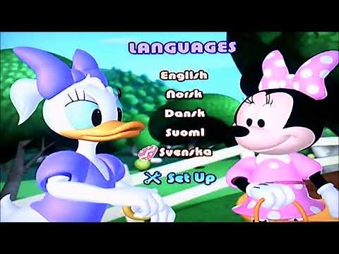 DVD Menu Walkthrough to Mickey Mouse Clubhouse - Mickey's Great Clubhouse Hunt