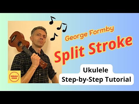 Split Stroke - UKULELE Step by Step tutorial