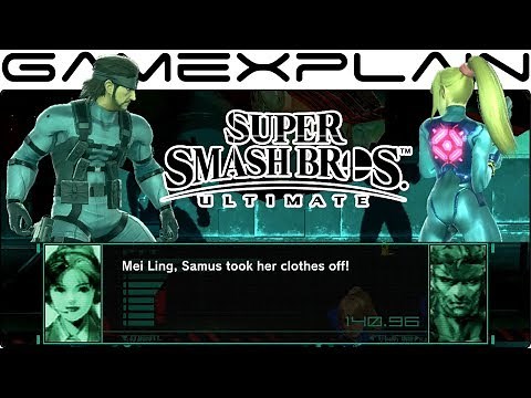 Super Smash Bros. Ultimate: All Codec Conversations (Easter Egg)