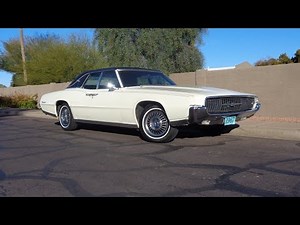 1967 Ford Thunderbird T Bird 4 Door Landau 390 in White & Ride on My Car Story with Lou Costabile