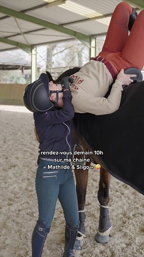 Nouveau défi équestre avec Mathilde et Sligo !
