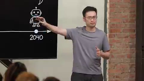 I promise this will be the best 20 min you spend today! Robotics: Endgame, the sequel to my last year's Sequoia AI Ascent talk, "Physical Turing Test". I laid out the roadmap for solving Physical AGI as a simple parallel to the LLM success story. Be a good scientist, copy homework ;) And stay till the end, more easter eggs and predictions for your polymarket! 00:30 DGX-1 origin story at OpenAI, I was there in 2016 signing with Jensen and Elon. Heading to the Computer History Museum! 01:42 The Gr