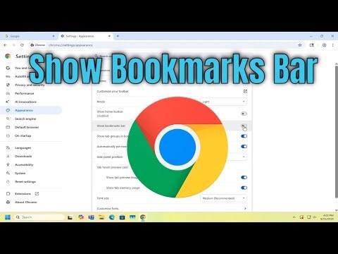 How To Show Bookmarks Bar on Google Chrome [Guide]