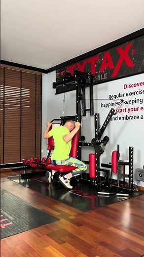 ULTIMATE HOME GYM - The Best Back Exercise on TYTAX Machine | Strengthen Your Back!
