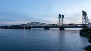 Interstate Bridge Columbia River Interstate Bridge Stock Footage Video (100% Royalty-free) 6343433 | Shutterstock