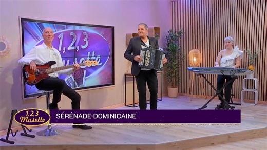 15K views · 494 reactions |  Mickaël Richard interprète Sérénade Dominicaine avec élégance et sensibilité ! ✨ Une belle mélodie pleine de charme, qui invite à la rêverie et à savourer un moment de douceur musicale.   Suivez la page 1, 2, 3 Musette pour découvrir nos vidéos, suivre les émissions et rester informés des différents événements !   https://www.facebook.com/123musette/ | 1, 2, 3 Musette | Facebook