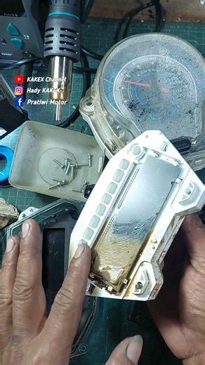 Kondisi speedo kiriman dari Aceh Tamiang #speedometer #polarizer #pcb