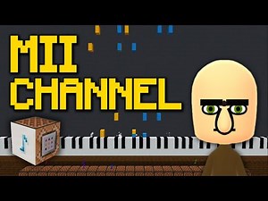 Mii Channel Theme - Minecraft Note Block Command Block Cover