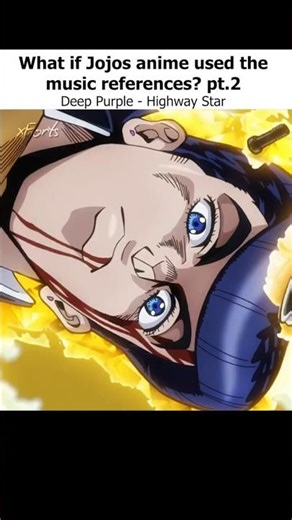 What if JoJos anime used music references pt.2 #jjba #jojo