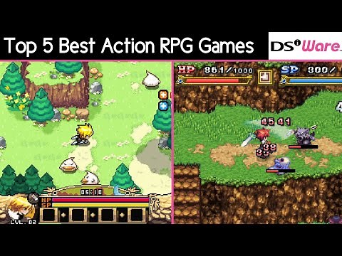 Top 5 Best Action RPG Games for DSiWare
