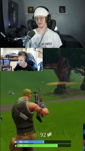 Ninja's First Fortnite Game!