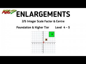 Enlargements With A Centre GCSE Maths Revision