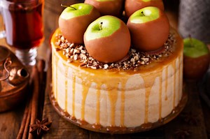Caramel Apple Cake | Perfect for Fall!