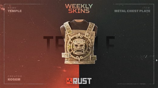 The weekly skins are now live on the Steam Item Store! 🔫🎭🥾 For a limited time only! Don't miss out! Get yours here:https://store.steampowered.com/itemstore/252490/ | Play Rust