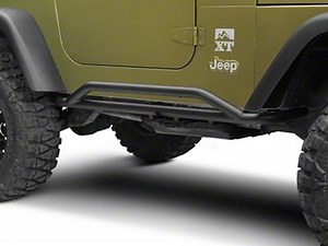 How to Install RedRock 4x4 Rocker Guards on your 1987-2006 Jeep Wrangler YJ, TJ or LJ | ExtremeTerrain