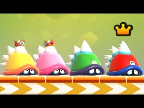 Super Mario Bros. Wonder 100% Walkthrough - World 3 (4 Players)