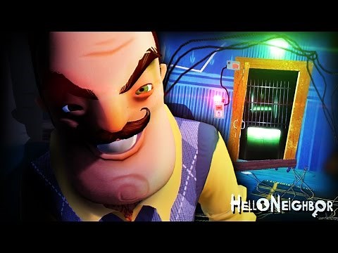 INTO THE BASEMENT.. BUT THERE'S MORE.. || Hello Neighbor Alpha 4 (BASEMENT DOOR UNLOCKED!)