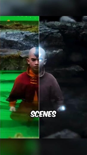 These are behind the scenes of Avatar the last airbender! #avatarthelastairbender #behindthescenes
