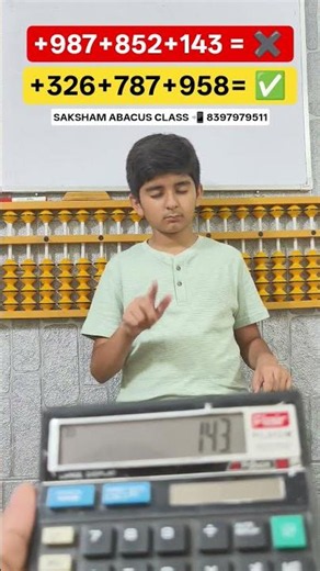 🚀 Unlock Your Child's Hidden Brain Power with Abacus #BrainPower #Abacus #KidsLearning #MentalMath