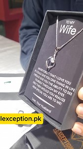 Aur kya chaiye aap ko? Special Clavicle pendant wo bhi with free note box customize packing! Apne gift ko special bnae wo bhi budget mai! Click link below to order now! | Lexception