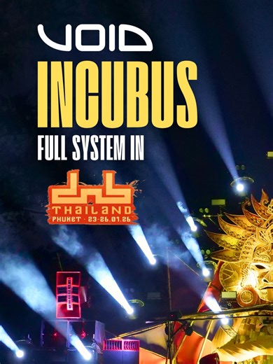 From an empty Phuket shoreline to a full-scale DnB Allstars Thailand festival. Powered by the Void Acoustics Incubus System, installed and tuned by Aura Visual System, the space transformed into an immersive playground of deep bass, crystal highs, and pure energy; elevated by the striking stage design from Lud Absolud, where sound, light, and architecture moved as one. Sea breeze. Heavy bass. Endless rhythm. All powered by Void Acoustics. #AuraVisualSystem #VoidAcoustics #dnballstars