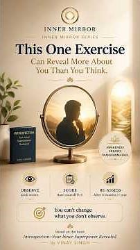 This One Exercise Can Reveal More About You Than You Think | Inner Mirror Series #introspection