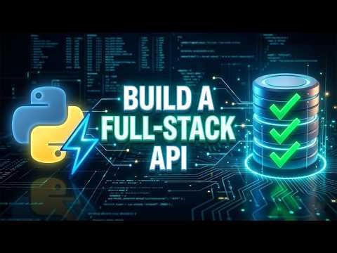 Build a Full-Stack Task Manager API in Python! 🚀 (Day 55)