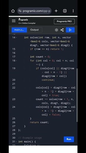 N-Queens Problem | Count All Distinct Solutions | C++ Backtracking